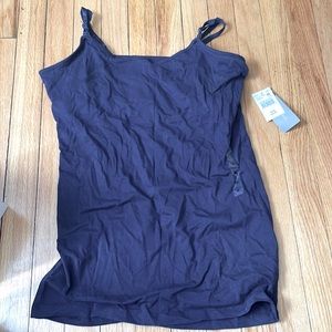 Motherhood Maternity Navy Medium Nursing Tank Top